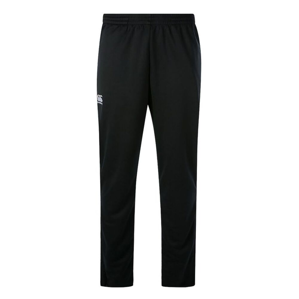 Canterbury Unisex Adult Stretch Tapered Tracksuit Bottoms / Black